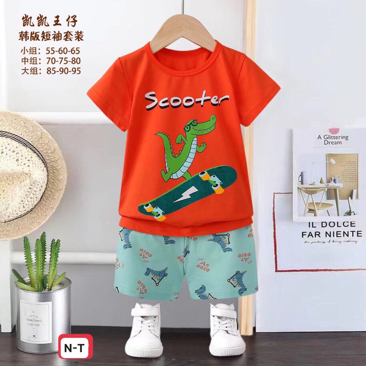 Mẫu N-T (Hình cá sấu)